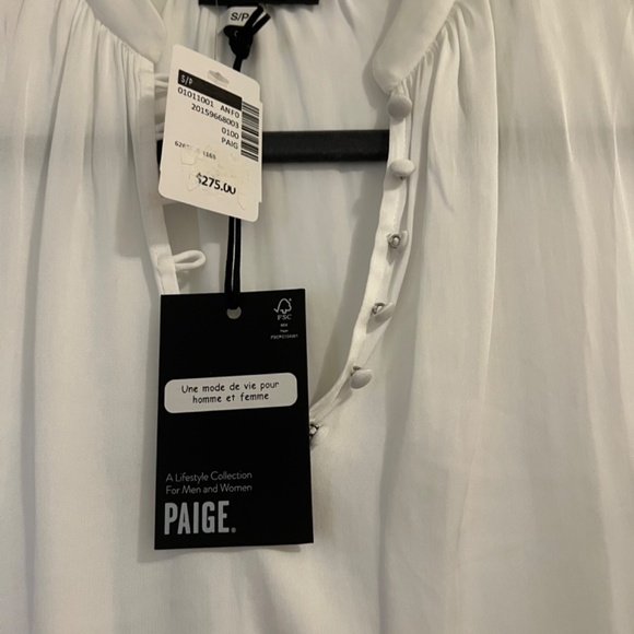 Paige blouse size s - Picture 3 of 6
